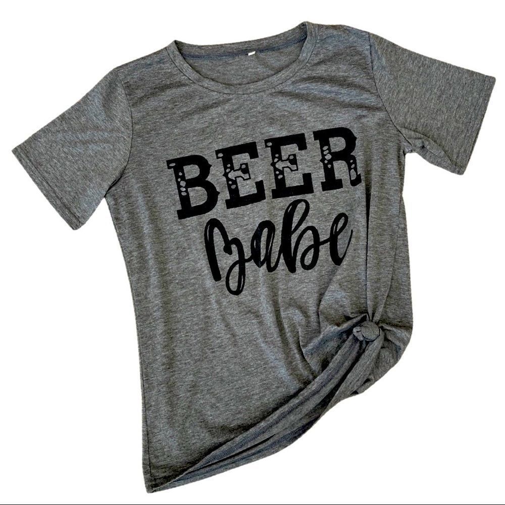 RUSTED RANGE Beer Babe Ladies T-Shirt